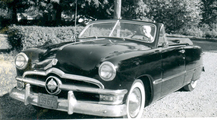 50 Ford convertible